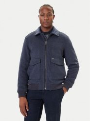 Guess Kurtka przejściowa M5BL2K W0682 Granatowy Regular Fit. Niebieskie kurtki męskie Guess, m, z aplikacjami, z syntetyku, bez ramiączek, bez kaptura. Za 699.99 zł.