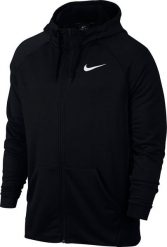 Nike Bluza męska Dry Hoodie Fz Fleece czarna r. M (860465 010). Czarne bluzy nierozpinane męskie Nike, m, bez wzorów, bez ramiączek, bez kaptura. Za 230.00 zł.