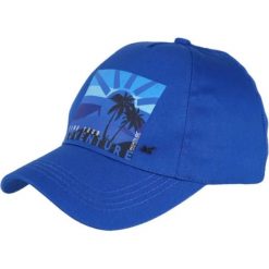 Czapka z daszkiem dla dorosłych Regatta Cuyler III. Niebieskie czapki męskie Regatta, bez wzorów, z bawełny. Za 52.00 zł.
