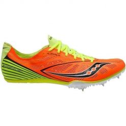 Buty do biegania męskie Saucony Endorphin MD4. Brązowe buty do biegania męskie Saucony, bez wzorów, z materiału, bez zapięcia, do biegania. Za 353.00 zł.