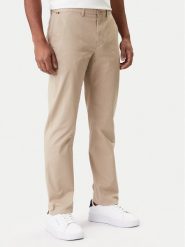 Tommy Hilfiger Chinosy Core Denton MW0MW41993 Beżowy Regular Fit. Brązowe eleganckie spodnie męskie Tommy Hilfiger, bez wzorów, z bawełny. Za 389.99 zł.