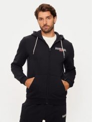 Napapijri Bluza B-Alymer NP0A4I1E Czarny Regular Fit. Czarne bluzy rozpinane męskie Napapijri, m, bez wzorów, z bawełny, bez ramiączek, bez kaptura. Za 449.99 zł.