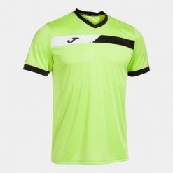 Jersey Joma. Czarne t-shirty sportowe męskie Joma, bez wzorów, z jersey, sportowe, bez ramiączek. W wyprzedaży za 103.45 zł.