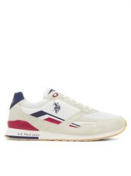 U.S. Polo Assn. Sneakersy TABRY003B Biały. Białe buty sportowe na co dzień męskie U.S. Polo Assn., m, bez wzorów, z materiału, bez ramiączek, bez kaptura. Za 215.99 zł.