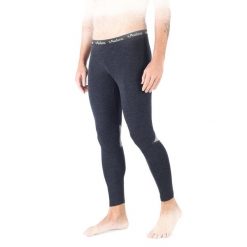 Legginsy termoaktywne turystyczne męskie Woolona Patch 100% Merino. Czarne bielizna termoaktywna męska WOOLONA, m, bez wzorów, z wełny, bez ramiączek, trekkingowe. Za 320.00 zł.