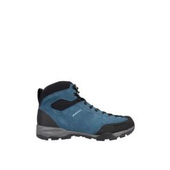 Buty trekkingowe męskie Mojito Hike GTX. Niebieskie buty trekkingowe męskie Scarpa, bez wzorów, z gore-texu, sportowe, bez obcasa, bez zapięcia. Za 730.31 zł.
