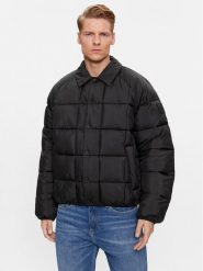 Calvin Klein Jeans Kurtka przejściowa J30J324058 Czarny Regular Fit. Czarne kurtki męskie Calvin Klein Jeans, m, bez wzorów, z jeansu, bez ramiączek, bez kaptura. Za 949.99 zł.