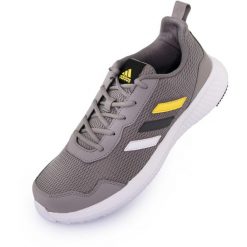Męskie buty do biegania Adidas Peprun w szarości. Białe buty do biegania męskie ADIDAS, bez wzorów, bez zapięcia, do biegania. Za 311.99 zł.