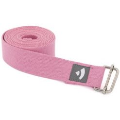 Pasek do jogi Manduka Unfold 182cm - Ekologiczny, Różowy. Czerwone paski męskie MANDUKA, bez wzorów, z bawełny, sportowe. Za 79.99 zł.