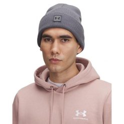 Czapka męska Under Armour Halftime Cuff uniw. Szare czapki męskie Under Armour, bez wzorów. Za 89.99 zł.