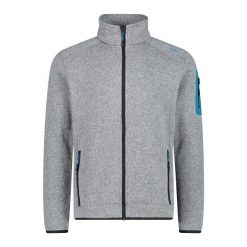 Polar CMP. Niebieskie bluzy z polaru męskie CMP, bez wzorów, z polaru, sportowe, bez ramiączek, bez kaptura. Za 243.00 zł.