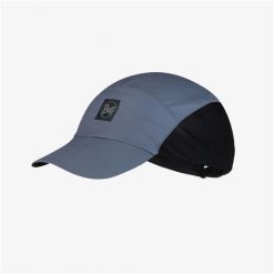 Czapka z daszkiem BUFF SPEED CAP SOLID. Niebieskie czapki męskie Buff, bez wzorów, sportowe. W wyprzedaży za 97.93 zł.