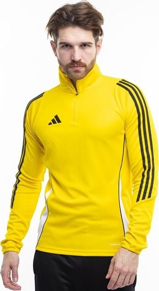 Adidas Bluza męska adidas Tiro 24 Training Top żółta IS1043 XL. Żółte bluzy nierozpinane męskie ADIDAS, m, bez wzorów, bez ramiączek, bez kaptura. Za 164.14 zł.