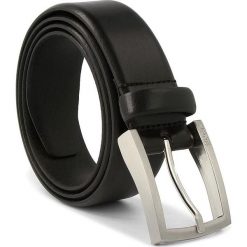 Pasek Męski BOSS - C-Barney-L 50302519 90 Black 002. Czarne paski męskie Boss, w paski, ze skóry. W wyprzedaży za 269.00 zł.