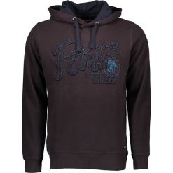 Bluza w kolorze brązowym. Bluzy z kapturem męskie marki Petrol Industries. W wyprzedaży za 93.95 zł.
