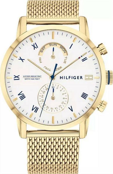 Zegarek Tommy Hilfiger Zegarek Męski Tommy Hilfiger 1710403 ( 44 mm). Zegarki męskie Tommy Hilfiger. Za 385.99 zł.