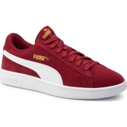 Sneakersy PUMA - Smash v2 364989 29 Rhubarb/Puma Team Gold/White. Czerwone buty sportowe na co dzień męskie Puma, m, bez wzorów, z materiału, eleganckie, bez ramiączek, bez kaptura. Za 249.99 zł.