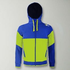 Bluza z kapturem slim z bawełny Playmaker. Niebieskie bluzy z kapturem męskie ELPLAYER, bez wzorów, z bawełny, z kapturem. W wyprzedaży za 112.50 zł.