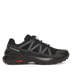 Buty do biegania Salomon. Czarne buty do biegania męskie Salomon, bez wzorów, z gore-texu, bez zapięcia, do biegania, salomon speedcross, gore-tex. Za 569.99 zł.