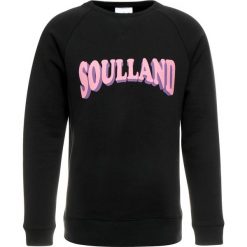 Soulland HOCKNEY Bluza black. Czarne bluzy nierozpinane męskie Soulland, z bawełny. Za 569.00 zł.