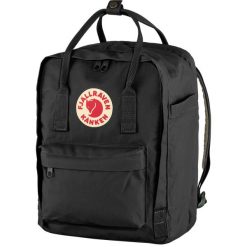 Plecak sportowo-miejski Kanken 13l. Czarne plecaki męskie Fjällräven, bez wzorów. W wyprzedaży za 483.90 zł.
