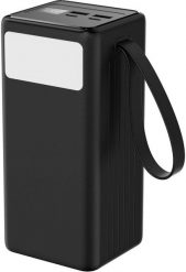 Platinet Platinet power bank 50000mAh PMPB5020B, black. Czarne powerbanki Platinet. Za 273.99 zł.
