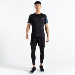 Abaccus II Dare 2B męskie legginsy fitness. Czarne legginsy męskie Dare 2B, m, bez wzorów, do biegania. W wyprzedaży za 126.70 zł.