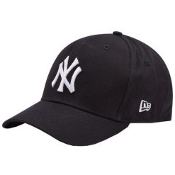 Czapka New Era MLB New York Yankees. Białe czapki męskie New Era, bez wzorów, z bawełny, sportowe. Za 139.99 zł.