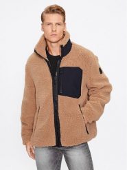 Moose Knuckles Kurtka przejściowa Saglek M32MS618 Brązowy Regular Fit. Brązowe kurtki męskie Moose Knuckles, m, bez wzorów, z syntetyku, bez ramiączek, bez kaptura. Za 849.99 zł.