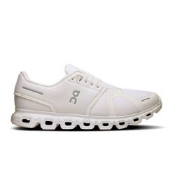 On Cloud 6 M White | White Sneakersy męskie. Białe buty sportowe na co dzień męskie On, m, bez wzorów, bez ramiączek, bez kaptura. Za 649.99 zł.