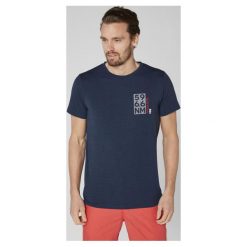 Helly Hansen T – Shirt Męski Hp Shore T-Shirt Navy Melange L. T-shirty sportowe męskie Helly Hansen. W wyprzedaży za 119.00 zł.