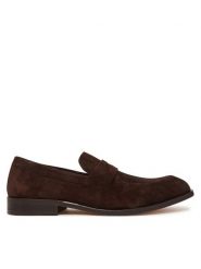 BOSS Mokasyny 50541729 Brązowy. Brązowe mokasyny męskie Boss, ze skóry, bez zapięcia. Za 709.99 zł.