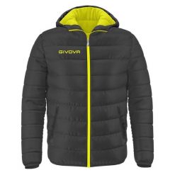 Kurtka Givova Olanda. Szare kurtki męskie Givova, bez wzorów, z puchu, sportowe, bez ramiączek, bez kaptura. Za 199.94 zł.