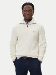 Polo Ralph Lauren Sweter 710974167003 Beżowy Regular Fit. Brązowe kardigany męskie Polo Ralph Lauren, m, bez wzorów, z bawełny, bez ramiączek. Za 1,079.00 zł.