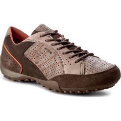 Półbuty GEOX - U Snake A U7207A 0BT22 C6027 CIemny Brązowy. Codzienne półbuty męskie Geox. W wyprzedaży za 259.00 zł.