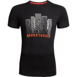 T-shirt męski TSM612 - głęboka czerń - Outhorn. T-shirty męskie marki Outhorn. W wyprzedaży za 29.99 zł.