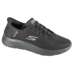 Buty do chodzenia męskie Skechers Max Cushioning Premier 2.0. Czarne buty do biegania męskie Skechers, bez wzorów, z materiału, bez zapięcia, do biegania, skechers sport. Za 601.00 zł.