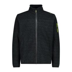 Bluza męska turystyczna CMP 38H2237. Czarne bluzy nierozpinane męskie CMP, m, bez wzorów, sportowe, bez ramiączek, bez kaptura. Za 259.99 zł.