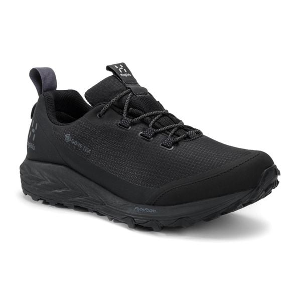 Buty trekkingowe Haglöfs L.I.M FH GTX Low. Czarne buty trekkingowe męskie Haglöfs, bez wzorów, sportowe, bez obcasa, bez zapięcia. Za 638.30 zł.