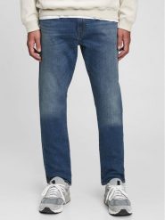 Gap Jeansy 709148-00 Niebieski Regular Fit. Niebieskie jeansy męskie GAP, bez wzorów, z bawełny. Za 189.99 zł.