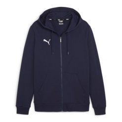 Bluza sportowa męska Puma B23622. Niebieskie bluzy rozpinane męskie Puma, m, bez wzorów, sportowe, bez ramiączek, z kapturem. Za 189.00 zł.