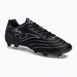 Buty piłkarskie Joma Aguila Top FG. Czarne buty treningowe męskie Joma, bez wzorów, bez zapięcia, do piłki nożnej. Za 229.99 zł.
