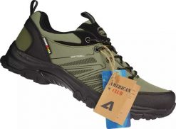 Buty trekkingowe męskie American Club Młodzieżowe buty trekkingowe American Club DWT-177KH 41. Buty trekkingowe męskie American CLUB, bez wzorów, bez zapięcia. Za 139.00 zł.