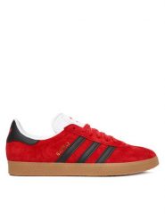 Adidas Sneakersy Gazelle IH9634 Czerwony. Czerwone buty sportowe na co dzień męskie ADIDAS, m, bez wzorów, ze skóry, bez ramiączek, bez kaptura. Za 479.99 zł.