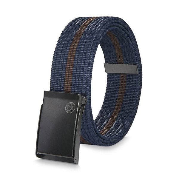 Pasek parciany BETLEWSKI PRC-08_GR-0 L granatowy. Niebieskie paski męskie Betlewski, bez wzorów, z materiału. Za 34.99 zł.