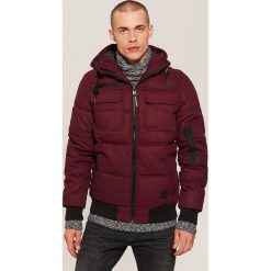 Kurtka z kapturem - Bordowy. Kurtki męskie marki Giacomo Conti. W wyprzedaży za 139.99 zł.