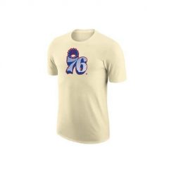 Koszulka sportowa męska Nike Nba Philadelphia 76ers Earned Edition. Brązowe t-shirty sportowe męskie Nike, m, bez wzorów, sportowe, bez ramiączek. Za 227.00 zł.