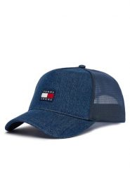 Tommy Jeans Czapka z daszkiem Tjm Hertiage Denim Trucker AM0AM14205 Niebieski. Niebieskie czapki męskie Tommy Jeans, bez wzorów, z bawełny. Za 169.99 zł.