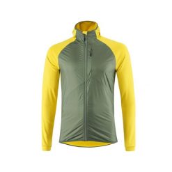 Kurtka z kapturem Löffler. Żółte kurtki męskie LOFFLER, l, bez wzorów, sportowe, bez ramiączek, z kapturem. W wyprzedaży za 523.00 zł.