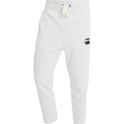 GStar CORE STRIPE CROPPED 3D TAPERED SW PANT Spodnie treningowe white heather. Szare spodnie dresowe męskie marki G-Star, z bawełny. W wyprzedaży za 375.20 zł.